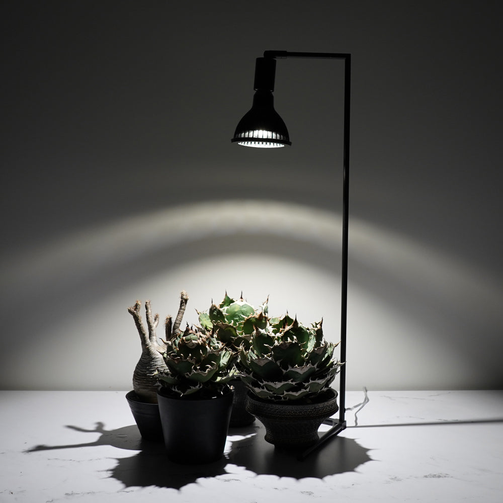 フロアーランプスタンド アコン ブラック ホワイト 植物育成ライト 角度調節可能 74CM FLOOR LAMP STAND【AKOND】