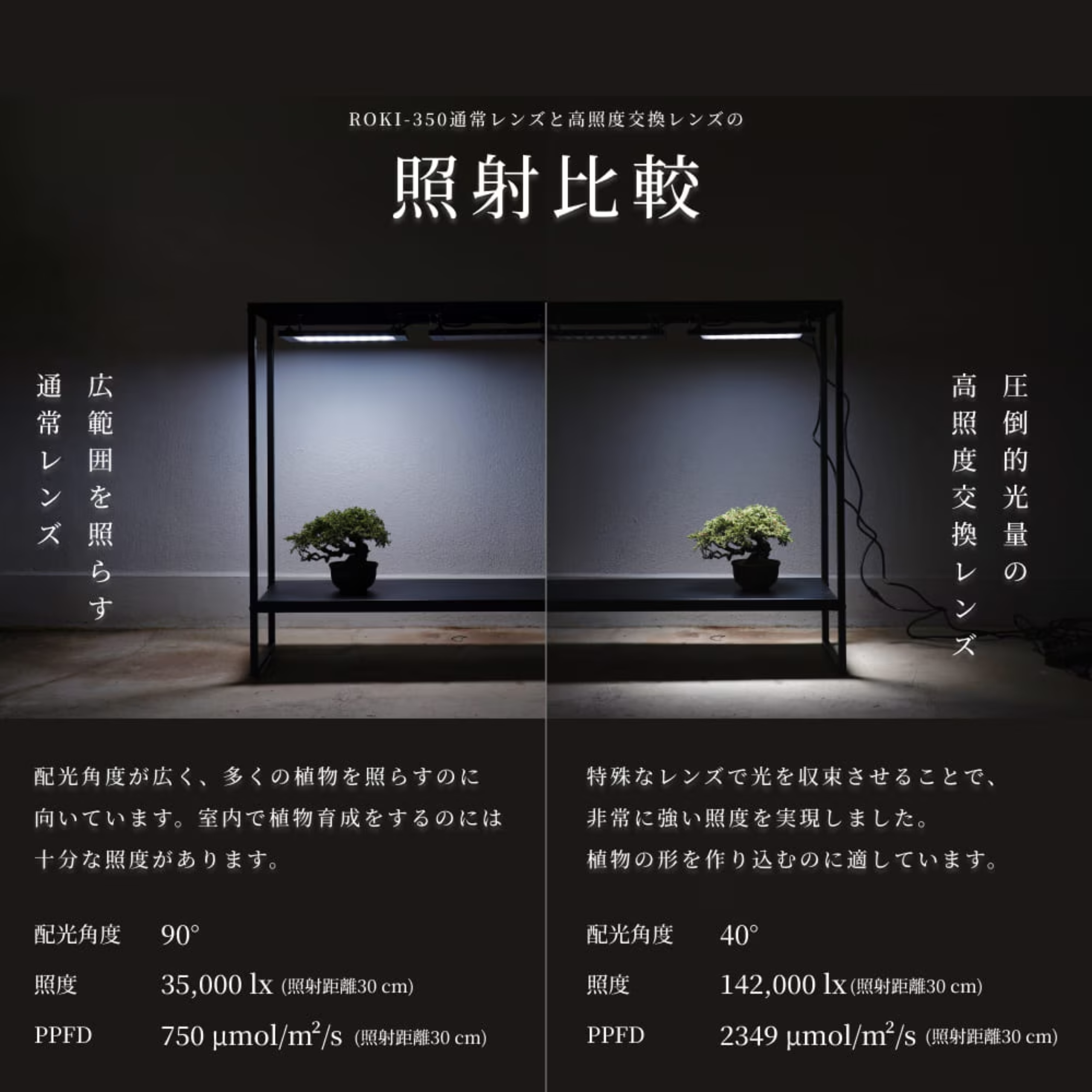 ROKI-350専用 PRO-SPEC LENS【高照度交換レンズ】
